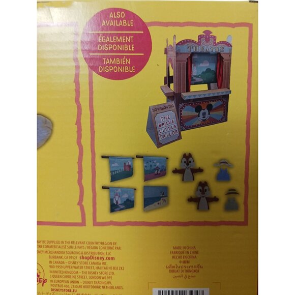 Disney Mickey & Friends Finger Puppet Set 22 Pieces Felt Material Multicolor - Picture 4 of 7